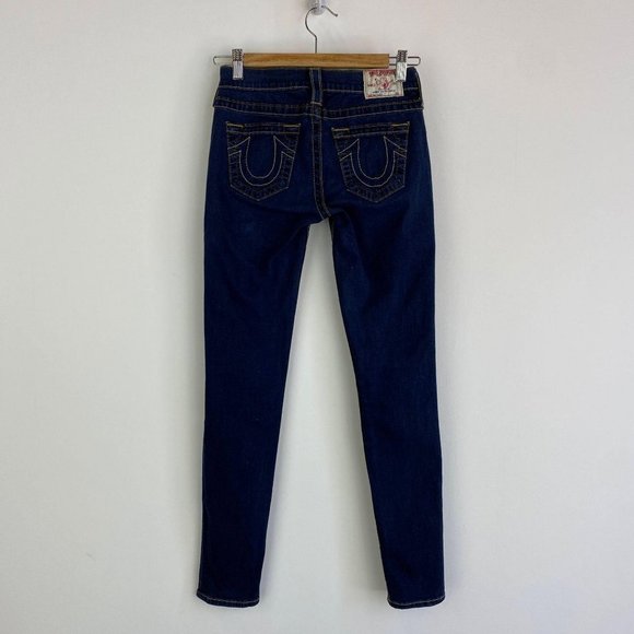 TRUE RELIGION Dark Blue Skinny Jeans - Picture 7 of 7